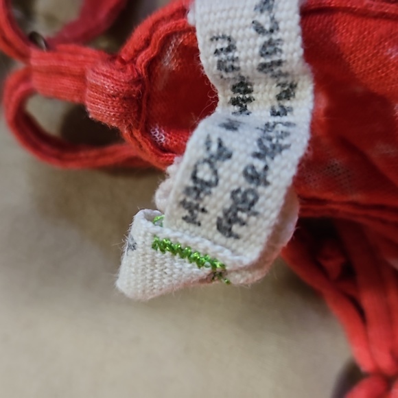 Free People pink & white Boho Tank top - Picture 8 of 9